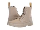 Dr. Martens Combs Ii Tract (taupe Broder/taupe 10oz Canvas) Boots