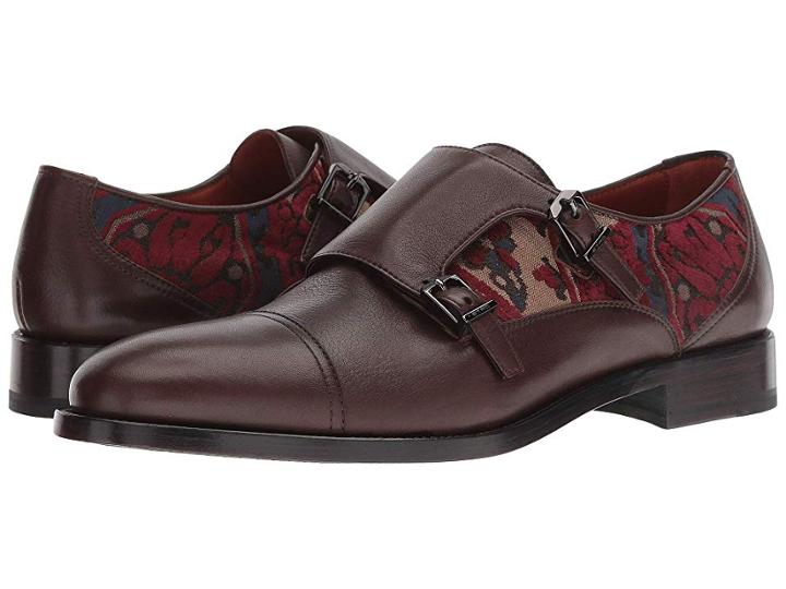 Etro Carpet Print Monk (brown) Men's Shoes