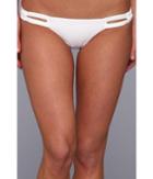 Vitamin A Swimwear Neutra Hipster Bottom (eco White) Women's Swimwear