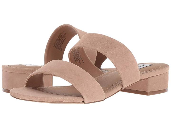 Steve Madden Cactus Slide Sandal (tan Suede) Women's Slide Shoes