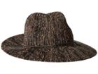 Collection Xiix Pop Slub Packable Panama Hat (black) Caps