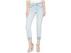 Nydj Ami Skinny Ankle W/ Border Embroidered In Palm Desert (palm Desert) Women's Jeans