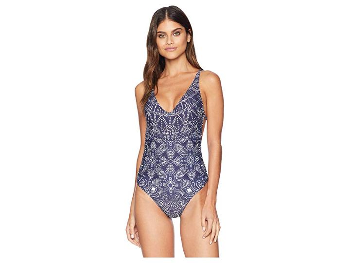 Rip Curl Nighthawk Cheeky One-piece (navy) Women's Swimsuits One Piece