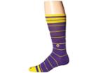Stance Lsu Tigers (purple) Men's Crew Cut Socks Shoes