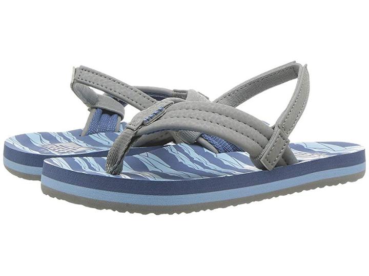 Reef Kids Ahi (toddler/little Kid/big Kid) (blue/grey Ocean) Boys Shoes