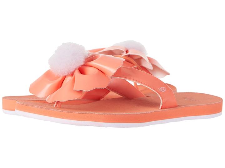 Ugg Poppy (fusion Coral) Women's Sandals
