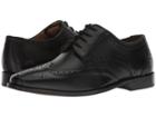 Florsheim Finley Wing-tip Oxford (black Smooth) Men's Shoes