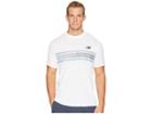 New Balance Rally Crew Top (white/silver Mink) Men's Short Sleeve Pullover