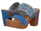 Sbicca Kashmir (blue Multi) Women's Shoes