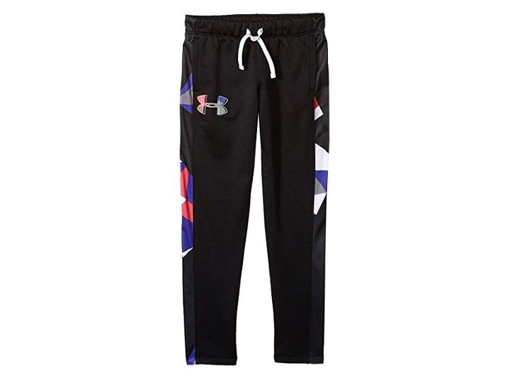 Under Armour Kids Af Pants (big Kids) (black/penta Pink) Girl's Casual Pants