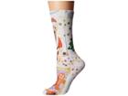Stance Mrs Paws (white) Women's Crew Cut Socks Shoes