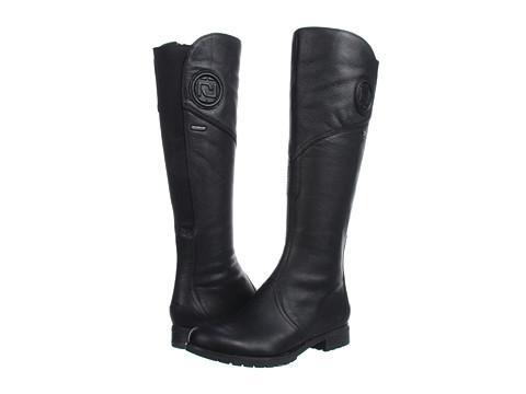 Rockport Tristina Gore Tall Boot (black) Women's Zip Boots