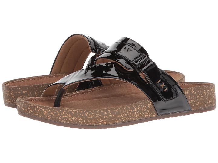 Clarks Rosilla Durham (black Patent Leather) Women's Shoes