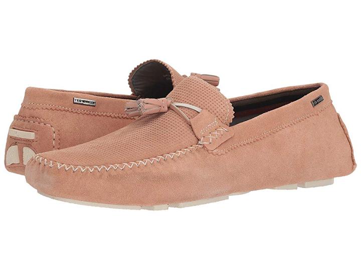 Ted Baker Erbonn (light Pink Suede) Men's Shoes