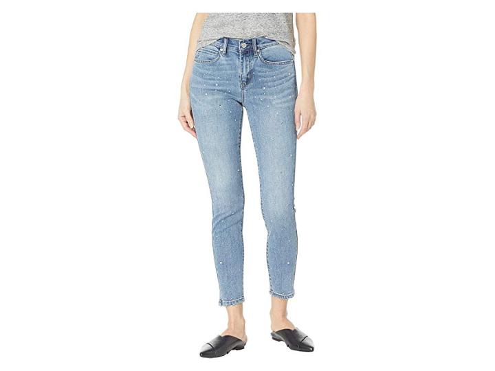 Nicole Miller New York Soho High-rise Skinny (light Blue) Women's Jeans