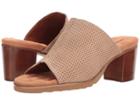 Walking Cradles Nia (light Taupe Stamped Nubuck) Women's 1-2 Inch Heel Shoes