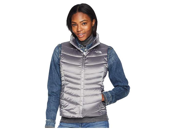 The North Face Aconcagua Vest Ii (shiny Mid Grey) Women's Vest