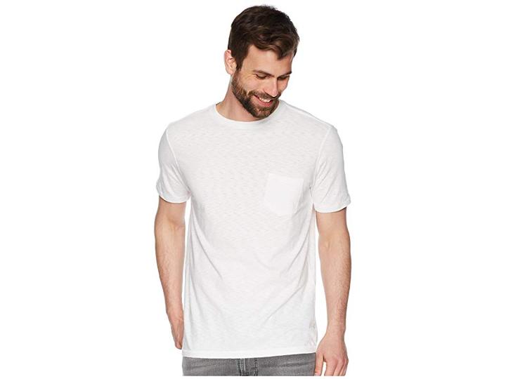 Vintage 1946 Negative Slub Garment Dyed Crew T-shirt (white) Men's Clothing