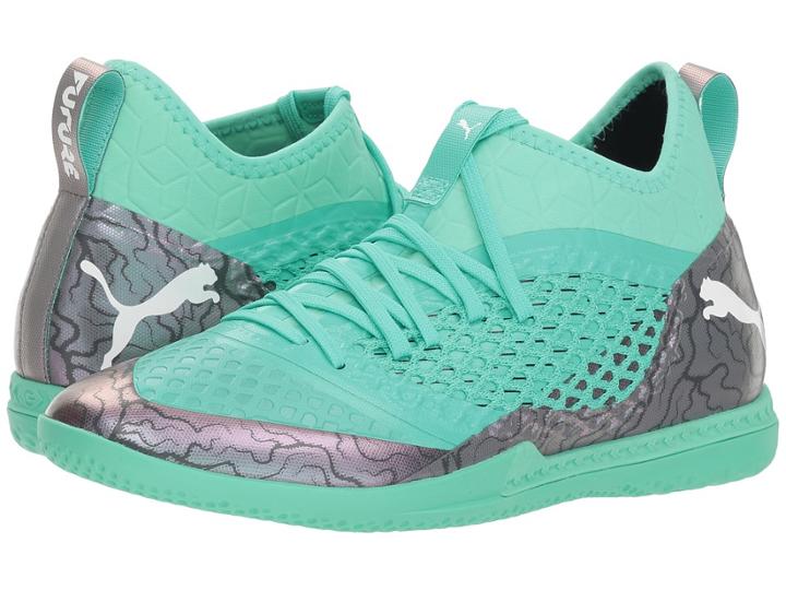 Puma Future 2.3 Netfit It (color Shift/biscay Green/puma White/puma Black) Men's Shoes