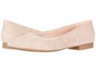 Bella-vita Vivien (blush Kid Suede Leather) Women's Flat Shoes