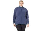 Columbia Plus Size Mountain Crest Full Zip (nocturnal/beta) Women's Coat