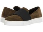 Cordani Otto (military Green Suede) Women's Slip On  Shoes