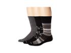 Smartwool Trio 2 (black 1) Men's Crew Cut Socks Shoes