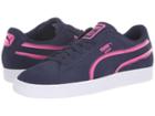 Puma Suede Classic X Hollows (peacoat/knockout Pink/puma White) Men's Shoes