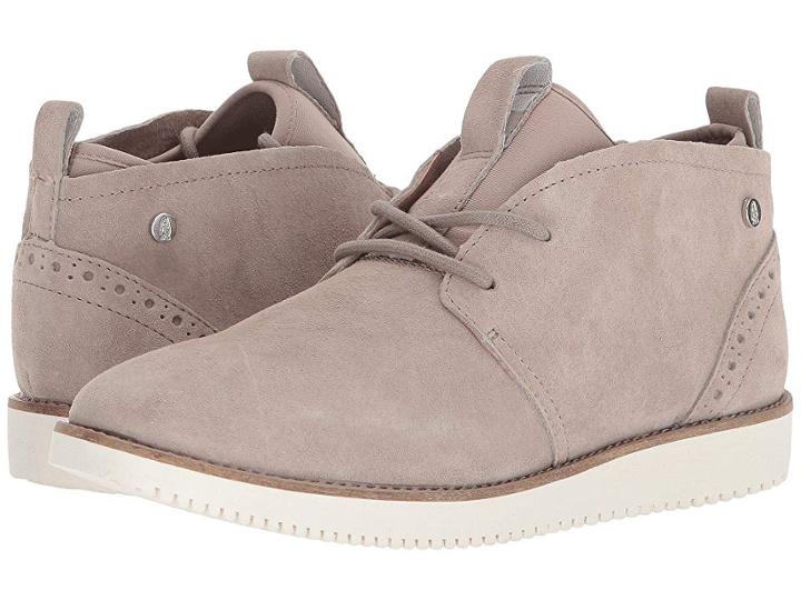 Hush Puppies Chowchow Chukka (ice Grey Suede) Women's Lace-up Boots