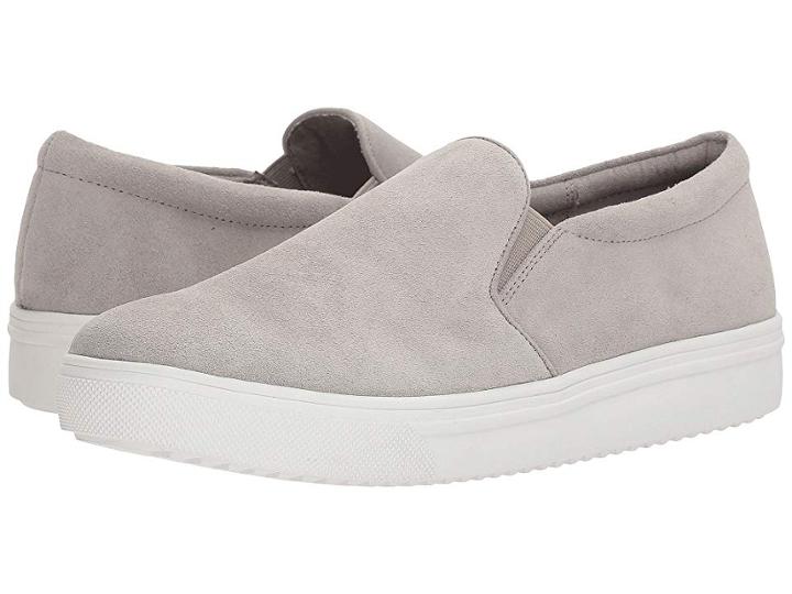 Blondo Gracie Waterproof Sneaker (light Grey Suede) Women's Shoes