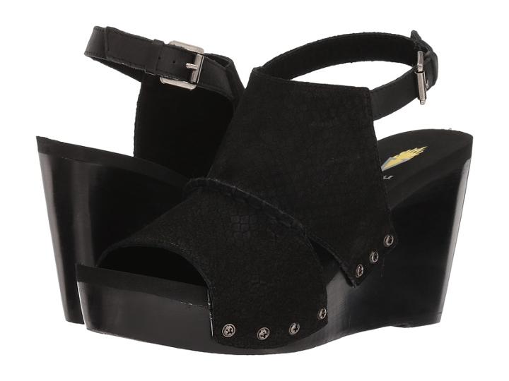 Volatile Griselda (black) Women's Wedge Shoes