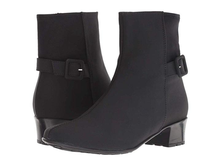 Sesto Meucci Ylva (black Micro Fabric/black Coles Stretch) Women's Boots