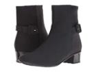Sesto Meucci Ylva (black Micro Fabric/black Coles Stretch) Women's Boots