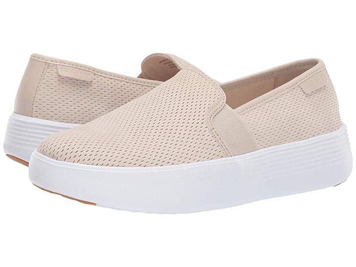 Cole Haan Grand Crosscourt Flatform (pumice Stone) Women's Shoes