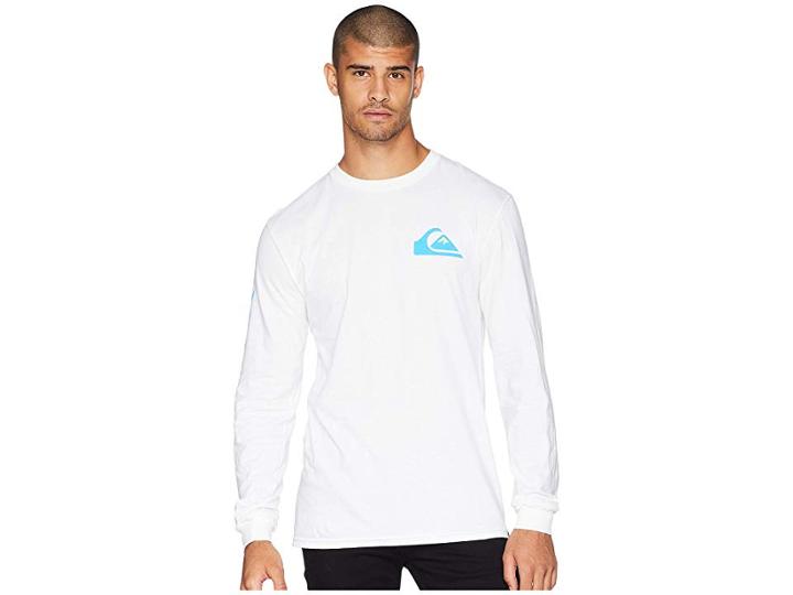 Quiksilver Vice Versa Long Sleeve (white) Men's Long Sleeve Pullover