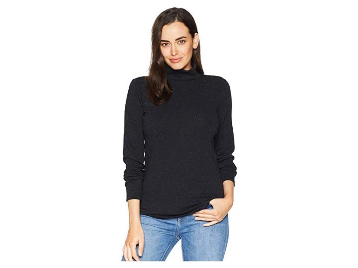 Hatley Turtleneck (black) Women's Clothing