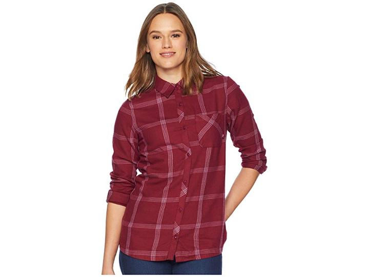 Outdoor Research Cedar Cove Tunic (garnet) Women's Blouse