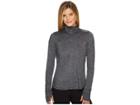 Brooks Dash 1/2 Zip (heather Asphalt) Women's Long Sleeve Pullover