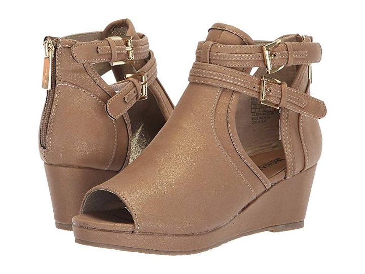 Michael Michael Kors Kids Cate Blaze (little Kid/big Kid) (gold Shimmer) Girls Shoes