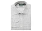 Lauren Ralph Lauren Classic Fit Non Iron Stretch Poplin Dress Shirt (optic White/nero) Men's Long Sleeve Button Up