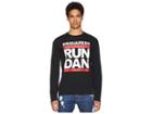 Dsquared2 Run Dan Long Sleeve T-shirt (black) Men's T Shirt