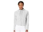 Adidas Type Of Way Jacket (medium Grey Heather) Women's Sweatshirt