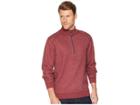 Tommy Bahama Reversible Flipsider 1/2 Zip Pullover (plum Raisin) Men's Clothing