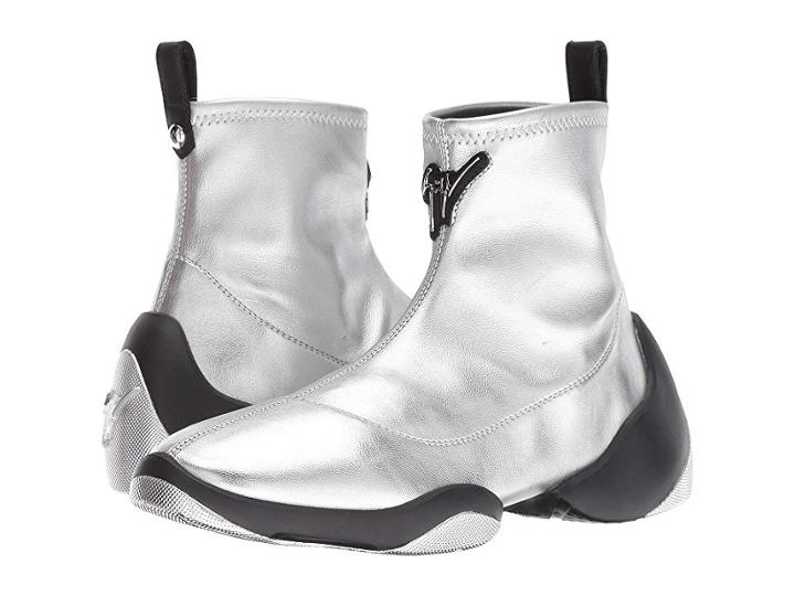 Giuseppe Zanotti Rw80000 (jengi Stretch Argento) Women's Shoes