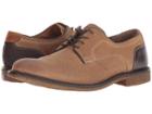 Johnston & Murphy Copeland Plain Toe (taupe Water-resistant Oiled Suede) Men's Plain Toe Shoes