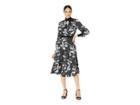 Ted Baker Eynah Narnia Midi Length Dress (black) Women's Dress