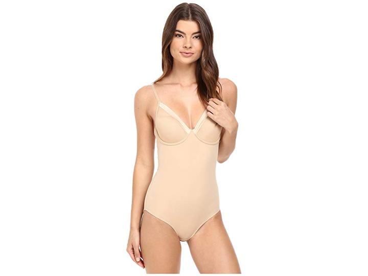 Dkny Intimates Modern Lights Body Briefer Dk2023 (skinny Dip) Women's Jumpsuit & Rompers One Piece