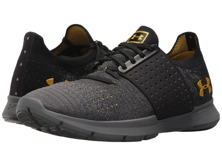 Under Armour Speedform Slingride 2 Fade (black/graphite/zeppelin/yellow) Men's Running Shoes