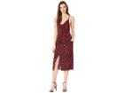 Bcbgeneration Cocktail Drapey Pocket Knit Dress (red/black Combo) Women's Dress