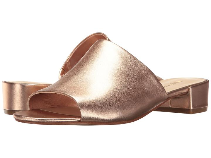 Nine West Raissa Slide Sandal (pink Metallic) Women's Shoes